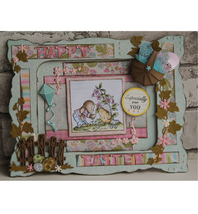 45.0348 - Leane Creatief - Basket 3D - Jardin - Detail 2