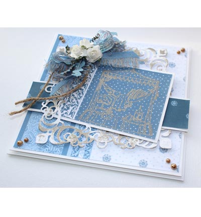 6410/0350 - Joy!Crafts - Blue Porche - Jardin - Detail 3