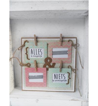 PL2502 - Marianne Design - Famille - Project NL Card Set - Detail 2