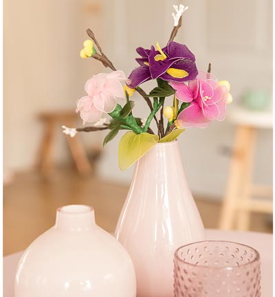 12257-5702 - Hobby Crafting Fun - Etamines pearlized Black - Etamines 1mm - Detail 2