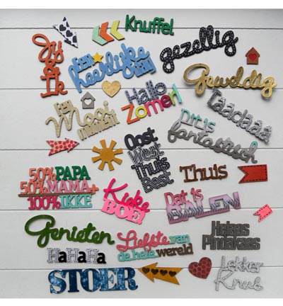 PL3501 - Marianne Design - Chipboard-Maison - Project NL Chipboard - Detail 1