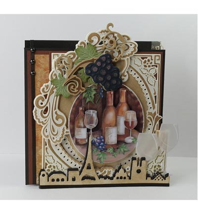 LR0366 - Marianne Design - Petra's grape - Manger, boire - Detail 4