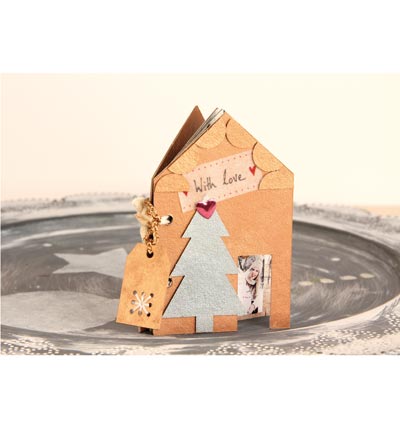 492.001.007 - Pronty - Merry Xmas - Grey Chipboard - Detail 2