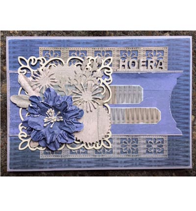 12257-5701 - Hobby Crafting Fun - Etamines pearlized White - Etamines 1mm - Detail 4