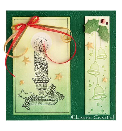 55.0928 - Leane Creatief - Candle - Tampons clear doodle - Detail 1 55.0928 - Leane Creatief - Candle - Tampons clear doodle - Detail 1