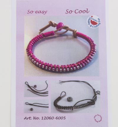 12360-6005 - Hobby Crafting Fun - Bracelet Set Violet - Set Bracelet - Detail 1