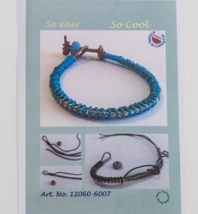 12360-6007 - Hobby Crafting Fun - Bracelet Set Turquoise - Set Bracelet - Detail 1