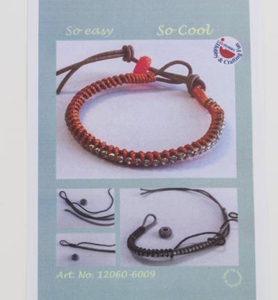 12360-6009 - Hobby Crafting Fun - Bracelet Set Orange - Set Bracelet - Detail 1