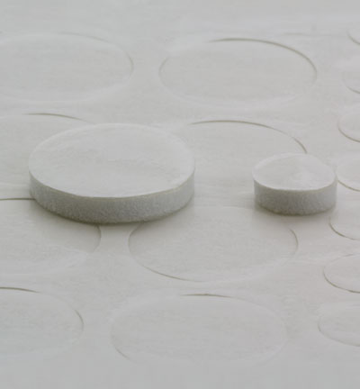 3.3122 - JeJe - 3D Foampads Round - Pastilles mousse & glue dots - Detail 1 3.3122 - JeJe - 3D Foampads Round - Pastilles mousse & glue dots - Detail 1