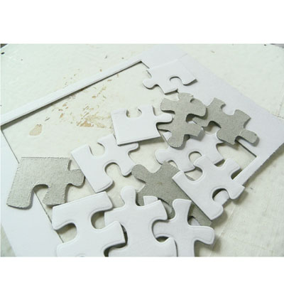 CB5501 - Marianne Design - Chipboard blanc - A5, 0.7mm - Detail 1