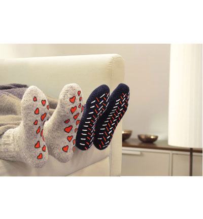121880010 - ViVa Decor - Gris perle - ABS Sock Stop - Detail 1