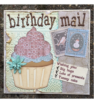 4715-BG - Mboss - Vintage Red - Mboss Embossing powder - Detail 3