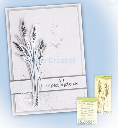 55.7330 - Leane Creatief - Bord de l'eau, roseau - Tampons clear combi - Detail 2
