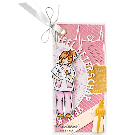 CR1546 - Marianne Design - Heart Beat - Maladie - Detail 2