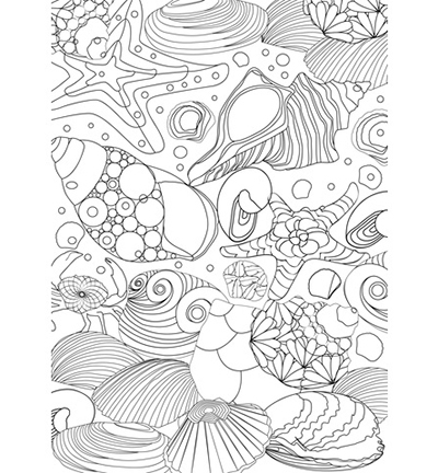 IN-8722-08 - Info Notes - Planche de coloriage Colour & Relax pour adultes - Coloriages - Detail 6