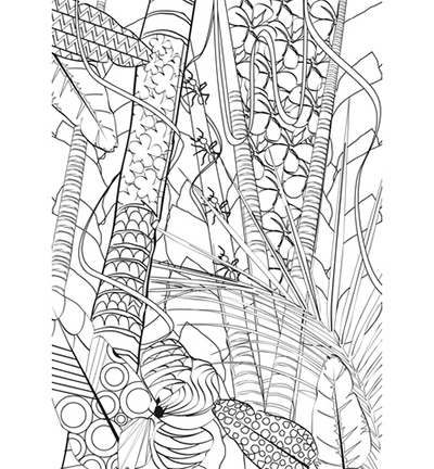 IN-8722-08 - Info Notes - Planche de coloriage Colour & Relax pour adultes - Coloriages - Detail 7