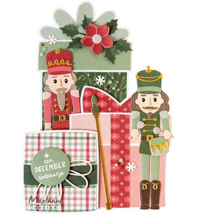 COL1578 - Marianne Design - Nutcrackers by Marleen - Noël, hiver - Detail 2