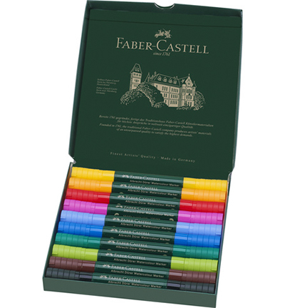 FC-160310 - Faber Castell - Marker aquarelle FC Albrecht Dürer, boite - Albrecht Durer & marqueurs creatifs - Detail 1 FC-160310 - Faber Castell - Marker aquarelle FC Albrecht Dürer, boite - Albrecht Durer & marqueurs creatifs - Detail 1