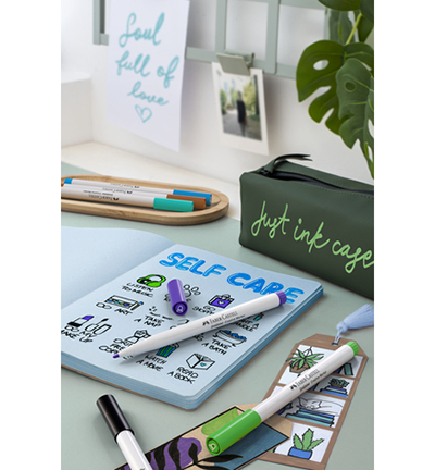 FC-160603 - Faber Castell - Marker creatief FC Goldfaber 1.5 Creative Haven, set a 6 stuks - Goldfaber Creative Marker Metallic - Detail 2