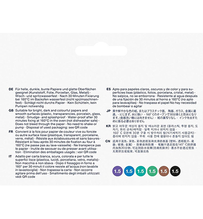 FC-160708 - Faber Castell - Marker FC Creatief Fairy Forest set 6st. - Goldfaber Creative Marker Metallic - Detail 3