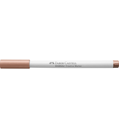 FC-161052 - Faber Castell - Marker creatief FC Goldfaber brushpunt B copper cabana (kleur nr. 552) - Goldfaber Creative Marker Metallic - Detail 2 FC-161052 - Faber Castell - Marker creatief FC Goldfaber brushpunt B copper cabana (kleur nr. 552) - Goldfaber Creative Marker Metallic - Detail 2
