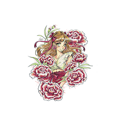 FC-164722 - Faber Castell - Sketchmarker FC Goldfaber Romantic Manga Collection - Goldfaber Sketch markers sets - Detail 1