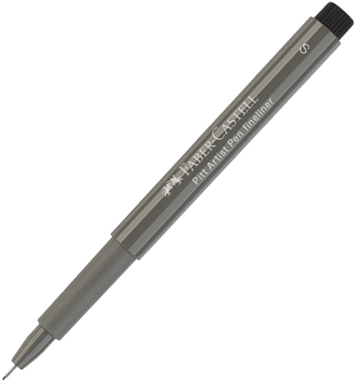 FC-167073 - Faber Castell - Pitt artist, S 273 Gris chaud VI - Pitt Artist Pen individuels - Detail 1 FC-167073 - Faber Castell - Pitt artist, S 273 Gris chaud VI - Pitt Artist Pen individuels - Detail 1