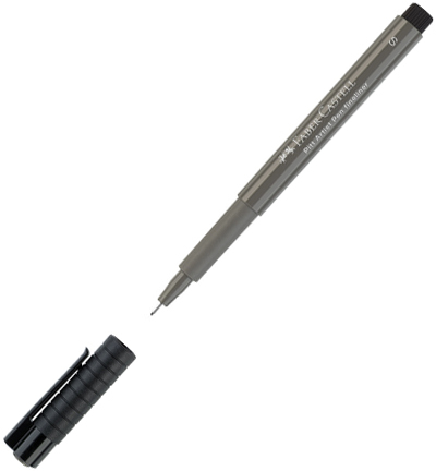 FC-167073 - Faber Castell - Pitt artist, S 273 Gris chaud VI - Pitt Artist Pen individuels - Detail 2 FC-167073 - Faber Castell - Pitt artist, S 273 Gris chaud VI - Pitt Artist Pen individuels - Detail 2