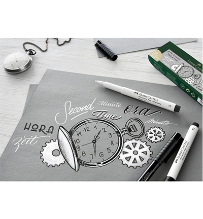 FC-167151 - Faber Castell - Pitt Artist Pen noir et blanc - Sets & specials Pitt Artist Pen - Detail 1 FC-167151 - Faber Castell - Pitt Artist Pen noir et blanc - Sets & specials Pitt Artist Pen - Detail 1