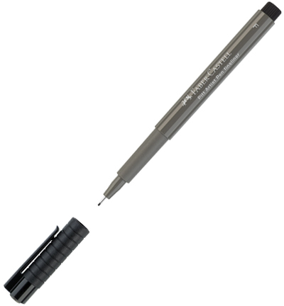 FC-167273 - Faber Castell - Pitt artist, F 273 Gris chaud VI - Pitt Artist Pen individuels - Detail 2 FC-167273 - Faber Castell - Pitt artist, F 273 Gris chaud VI - Pitt Artist Pen individuels - Detail 2