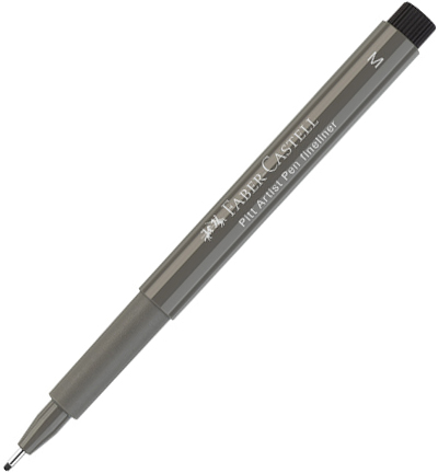 FC-167373 - Faber Castell - Pitt artist, M 273 Gris chaud VI - Pitt Artist Pen individuels - Detail 1 FC-167373 - Faber Castell - Pitt artist, M 273 Gris chaud VI - Pitt Artist Pen individuels - Detail 1