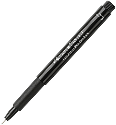 FC-167799 - Faber Castell - Pitt artist, XXS 199 noir - Pitt Artist Pen individuels - Detail 1 FC-167799 - Faber Castell - Pitt artist, XXS 199 noir - Pitt Artist Pen individuels - Detail 1