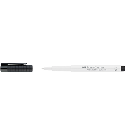 FC-167893 - Faber Castell - Pitt Artist Pen 1,5 101 blanc - PITT artist pen - Detail 1