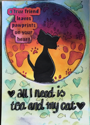 472.750.008 - Pronty - Purrrfect paper art quotes - Embellishment - Detail 2