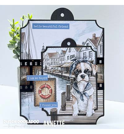 491.200.038 - Dutch DooBaDoo - Sticker Sail me Away - Dutch Stickervel - Detail 4