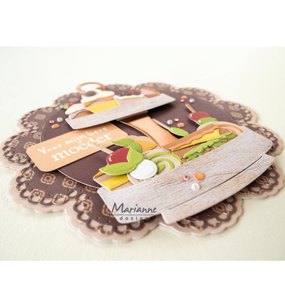 COL1481 - Marianne Design - Cupcakes by Marleen - Manger, boire - Detail 3