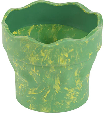 FC-181528 - Faber Castell - Watercup Green marble - Bac - Detail 1