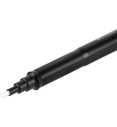 FC-185610 - Faber Castell - Gumpen FC zwart met druk- knop incl. reservegum - Gommes & produits gomme - Detail 1 FC-185610 - Faber Castell - Gumpen FC zwart met druk- knop incl. reservegum - Gommes & produits gomme - Detail 1