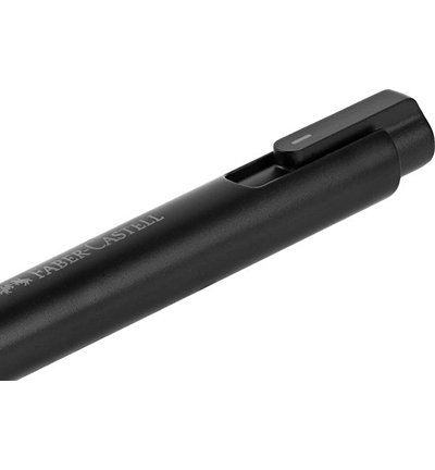 FC-185610 - Faber Castell - Gumpen FC zwart met druk- knop incl. reservegum - Gommes & produits gomme - Detail 2 FC-185610 - Faber Castell - Gumpen FC zwart met druk- knop incl. reservegum - Gommes & produits gomme - Detail 2
