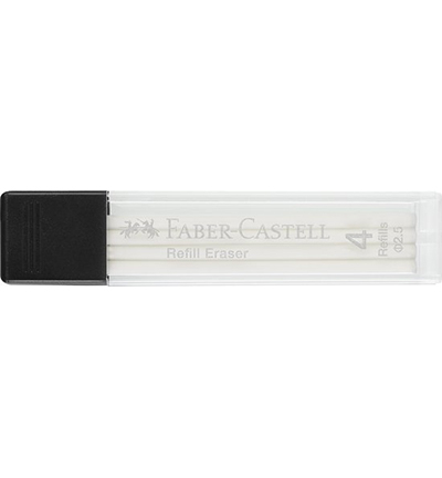 FC-185697 - Faber Castell - Navulgummen FC 4 stuks in koker - Gomme - Detail 1