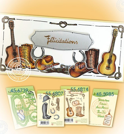 45.6739 - Leane Creatief - Label & Porte bouteille matrice - Cadres, Etiquettes, Billets - Detail 2