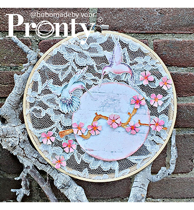 492.001.040.V - Pronty - Chipboard Circles - Grey Chipboard - Detail 2