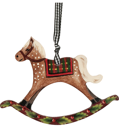 461.703.271 - Pronty - Cheval à bascule (4) 10cm de haut - Noël - Detail 1