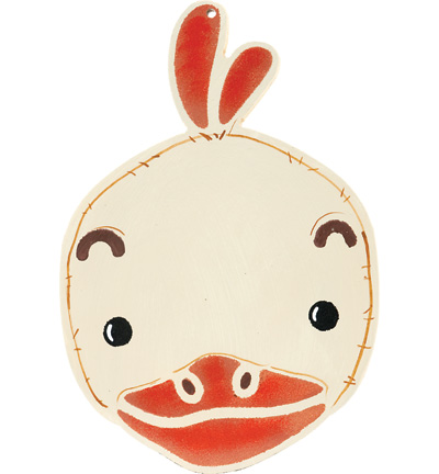 400.901.060 - Pronty - Canard + A5 pochoir - Animaux - Detail 1