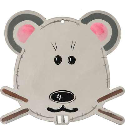 400.901.064 - Pronty - Hamster + A5 pochoir - Animaux - Detail 1