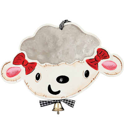 400.901.065 - Pronty - Mouton + A5 pochoir - Animaux - Detail 1