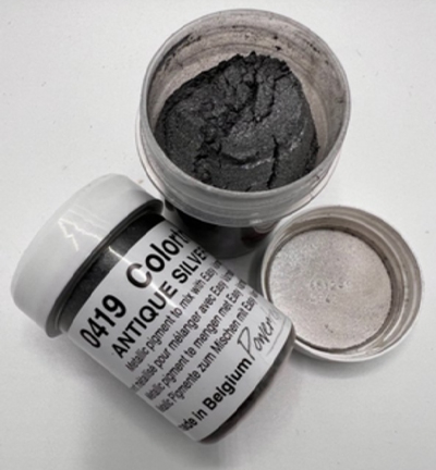 0419 - Powertex - Antique grey silver - Pigment, ColorTricX - Detail 1