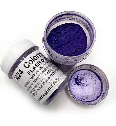 0424 - Powertex - Flash cobalt - Pigment, ColorTricX - Detail 1
