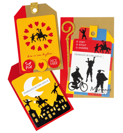 LR0936 - Marianne Design - Sint & Pieten - Sint, Piet - Detail 1