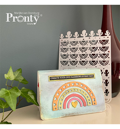 492.001.034.V - Pronty - Objects Rainbow & Cactus - Grey Chipboard - Detail 6